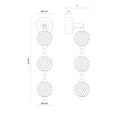 thumbnail image 6 of Alora Lighting WV321003PN-UNV-010 Marni 24" Tall 3000K Led Bathroom Sconce - Nickel, 6 of 7
