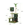 thumbnail image 4 of Cactus Style Cat Scratching Tree, Multi-Level Cat Tower Kitten Condo Play House Furniture with Scratching Posts, 4 of 8