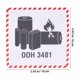 thumbnail image 2 of AURARMLET 300Ud Pegatinas Para De Para Transporte Y Precaución Con Material Resistente, 2 of 5