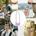 thumbnail image 5 of Ergonomic Silicone Drink Container Strap Customizable Length For Hiking Commuting Soft Comfortable Carry Solution, 5 of 8