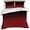 Red, variant on 3 Piece Black Red Ombre Duvet Cover Set Twin Size, Microfiber Comforter/Quilt Cover with Corner Ties and 2 Pillowcases, Modern Abstract Art Gradient All Season Soft Bedding with Zipper Closure