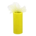 thumbnail image 2 of de tul de 6 "x 25 yardas, tela de para boda, , , decoración, papel Amarillo Soledad Rollo de tul Tutu, 2 of 10