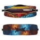 thumbnail image 2 of Balery Red And Blue Fire Lion Estuche de Lápices de Cuero Impreso, Estuche para Suministros de Arte, Estuche de Lápices con Cremallera, Estuche de Almacenamiento de Papelería, 2 of 7