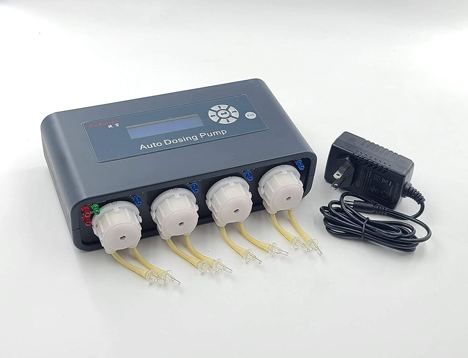 Jebao Doser 2.4 WiFi 4-Channel Auto Dosing Pump for Saltwater Reef Aquarium