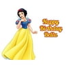 Snow White Princess Edible Image Photo Cake Topper Sheet Personalized Custom Customized Birthday Party - 1/4 Sheet - 79599