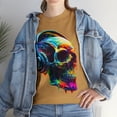 thumbnail image 3 of Colorful skull in headphones graphic Tshirt, 3 of 3