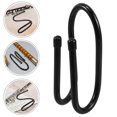 thumbnail image 2 of 2 Sets Wall Mounted Flute Stand Wall Door Rack Organizer Hanger Holder Rack For Flute Metal Flexible Rack Universal Flute Hanger, 2 of 8