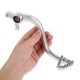 thumbnail image 5 of KALLORY Motorcycle Rear Brake Lever Plated Silver Aluminum Alloy Foot Pedal for Dirt Bike Riding, 5 of 7