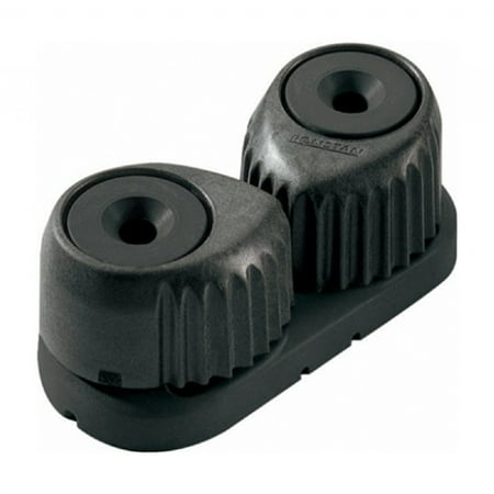 Carbo Cam Cleat - Ronstan C-Cleat Cam Cleat - Small - Black with Black Base - 2-8mm (3/32