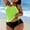 Army Green, variant on Tankini Swimsuits for Women Plus Size Loose Swimwear Tummy Control 4 Piece Bathing Suits with Shorts