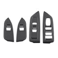 thumbnail image 4 of Pegatinas para el Panel de Elevación del Interruptor de la Ventana del Automóvil, Panel de Apoyabrazos de la Puerta para Forester 2025 LHD, de Fibra de Carbono, 4 of 7