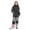 Kids Snow Suit-Z24 Black, variant on Boys Girls Snowsuit Kids Snow Suit Waterproof Windproof Thicken Warm Ski Suits Trendy Winter Outdoor Thermal Overalls Snowboarding Jumpsuit 2025 Cold Weather Unisex Clothing