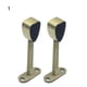 thumbnail image 1 of 25-26 2pcs Alloy Wardrobe Rod Ceiling Mounted Bracket Clothes Rail Holder Lever Flange Jikaix, 1 of 5