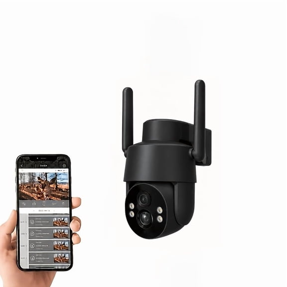 4G LTE Cellular Solar Security Camera