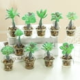 thumbnail image 4 of Coofit Artificial Succulent Plant Mini - Faux Potted Succulent Home Desktop Decoration, 4 of 4