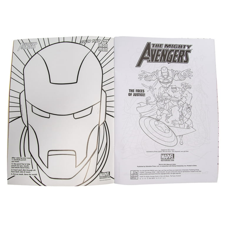 Easy Avengers Coloring Pages