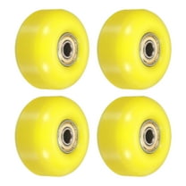 Uxcell Skateboard Wheels with Bearings Street Wheels for Skateboards Cruiser Wheel Yellow
