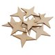 thumbnail image 1 of En Blanco 4 Puntas Formas De Estrella Adornos De Madera Rústica Tarjeta De Nombre De Madera De Bricolaje Placa De Madera Sin Terminar Let 20 piezas 60x60 mm Soledad Adorno de madera, 1 of 10
