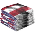thumbnail image 5 of United States of American Tea Towels Set of 6 American Flag USA Flag Kitchen Dish Cloth with Hanging Loop, 18"x28"Lint-Free Absorbent Towel for Kitchen Drying Wiping and Cleaning, 5 of 5