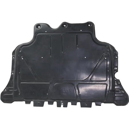 OEM Grade Engine Splash Shield Under Cover Compatible with 2015-2020 Audi A3 1.8L 4-Cyl 2.0L 4-Cyl Front Plastic OEM 3Q0825236D 1.4L 4-Cyl Under Engine Undercarriage Protection