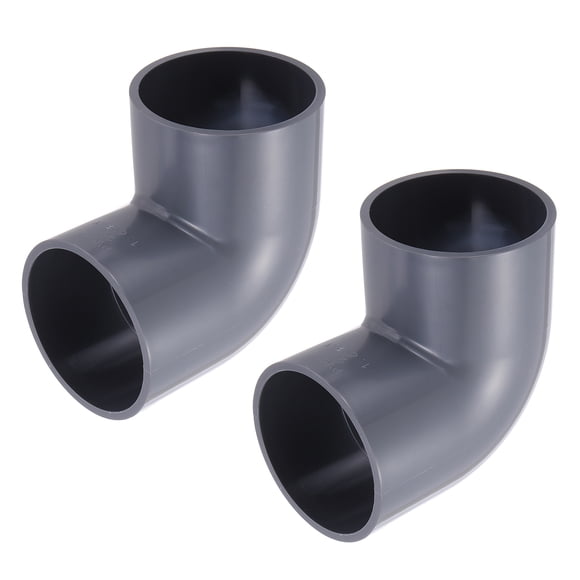 Uxcell Duct Connector, Plastic Dryer Hose Connector Pipe Fitting Adapter Coupling for Vent Hose 4" Gray