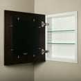 thumbnail image 2 of 14x18 Coffee Bean Mirrored Medicine Cabinet by Fox Hollow Furnishings, 2 of 2