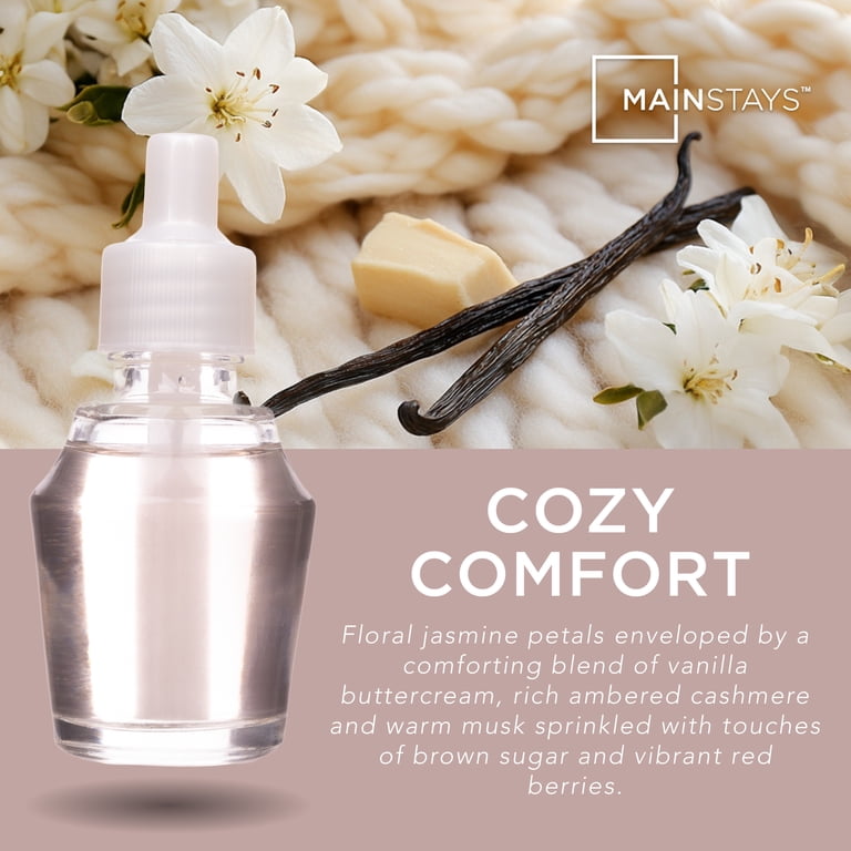 Mainstays Aroma Accents Oil Refill 24 mL Cozy Comfort with Jasmine