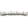 thumbnail image 1 of Gymax 8PCS Rattan Patio Conversation Furniture Set Wicker Sofa Set w/ Waterproof Cover, 1 of 10