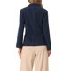 thumbnail image 3 of CHAQUETA BLAZER DE OFICINA PARA MUJERES INSPIRADA EN CHIC, CON SOLAPA, MANGAS LARGAS Y BOLSILLOS, TAMAÑO S, AZUL OSCURO, 3 of 6