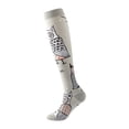 thumbnail image 2 of siminsem Halloween Muscle Socks for Men Women Leg Guards Funny Novelty Knee High Sports Socks Spooky Design UniAccessory for Party Running Nurse 1 Pair, B,S, 2 of 4