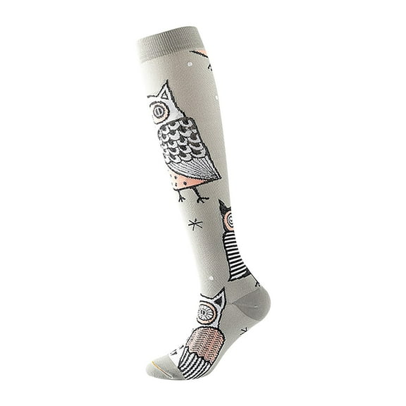 Certgust Socks for Women Under $10 Breathable Slouch Socks for Women Spring Summer Floral Print Trendy Simple Pack Casual Socks Nude Neutral Womens Socks