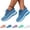 Blue, variant on EKVAHL Orthopedic Shoes for Women with Arch Support Slip-On Walking Shoes Lightweight Breathable Orthopedic Mesh Shoes Hands Free Athletic Walking Sneakers