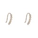 thumbnail image 1 of Qarigey 1 par de pendientes brillantes con gancho para la oreja, delicados pendientes de moda, accesorio decorativo de joyería para el trabajo diario Ropa, zapatos y accesorios Miscelánea Qarigey AP015818-01, 1 of 6