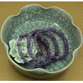 thumbnail image 4 of Natural A Grade Matt Amethyst Gemstone 6mm Round Beads Stretch Bracelet 7" Unisex, 4 of 4