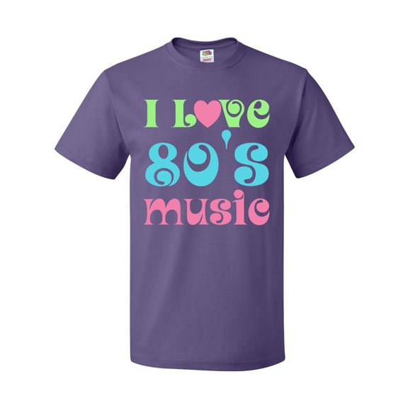 Inktastic I Love 80's Music T-Shirt
