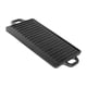 thumbnail image 5 of Reversible Grill Pan hierro Rectángulo Sear Grill Broil Fry para uso en exteriores 46cmx23cm Cola Sartén para asar, 5 of 8