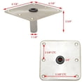 thumbnail image 4 of Springfield Boat Kingpin Seat Base 169-1630001 | 7 x 7 Inch Stainless, 4 of 4