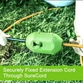 thumbnail image 3 of 2 Pcs Extension Cord Protective Cover for Electric Tools - Green, 3 of 8