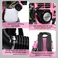 thumbnail image 4 of Floseru Backpack Leaf Blower Gas Powered - 52CC 550 CFM 2-Cycle Backpack Gas Powered Leaf Blower, Grass Lawn Blower Air Cooling Gasoline Backpack Grass Blower, Backpack Snow Blower for Garden, 4 of 8