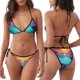 thumbnail image 3 of Balery Hawaiian Island Dolphin Pijama Estampado Bikini de Dos Piezas para Mujer - Conjunto de Bikini Ajustable Sexy y Cómodo para Playa, 3 of 6