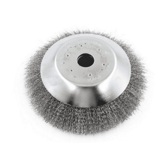 Weeding brush head for brush cutter, silver,15cm
