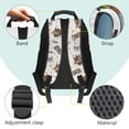 thumbnail image 5 of KUIFORTI Cow Bow Kids Backpack Set 4Pcs with Lunch Bag Pencil Case Water Bottle Holder for Elementary Primary Middle School Boys Girls Back to School Supplies, 5 of 7