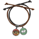 thumbnail image 1 of Patrón Asia Black Dragon chino Pulsera Cuerda Mano Cadena Cuero Dinero Pulsera Unbranded M, 1 of 2