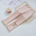thumbnail image 4 of Toddler Girls Pants Warm Leggings Stretchy Thick Tights Pants Trousers Size 3-4T ,Beige, 4 of 4