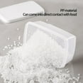 thumbnail image 3 of 5-Piece Clear Refrigerator Food Storage Container Set - Stackable Plastic Organizers for Meat, Vegetables & Meal Prep, 3 of 6