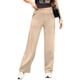 thumbnail image 3 of Pantalones de Yoga para Mujer, de Pierna , con Bolsillos, Cintura Alta, Elásticos, Informales, Deportivos. Albaricoque M, 3 of 9