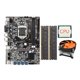 thumbnail image 1 of Accesorios para ordenadores de placa base DDR3 4G LGA1155, accesorios de modificación de escritorio de fiabilidad, minero para PC, 1 Juego B75 Guardung EL023222-00B, 1 of 6