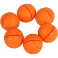 thumbnail image 2 of 6 pcs Tennis Racket Vibration Dampeners Silicone Shock Absorbers Tennis String Shock Damping, Orange, 2 of 4