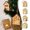 A1412 christmas decorations under 5$, variant on LED Wooden Ornament under $5! Yannianjz DIY Wooden Christmas House Ornament LED, Luminous Xmas Tree Hanging Decoration, Battery Operated Night Light, Craft Kit for Kids Adults