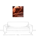 thumbnail image 3 of Creative Products Sunlit Red Canyon 30 x 30 Canvas Wall Art, 3 of 5